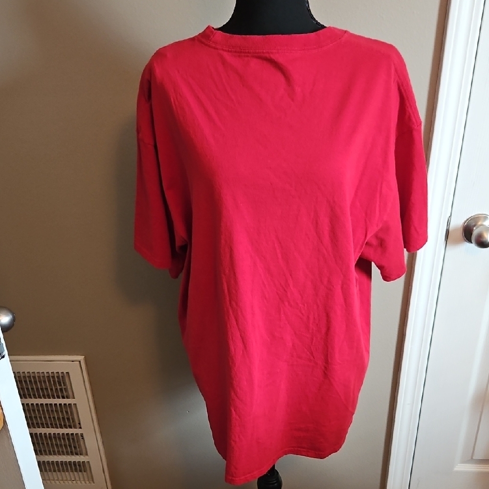 Columbia Vibrant Red Mountain Tee - Picture 6 of 9